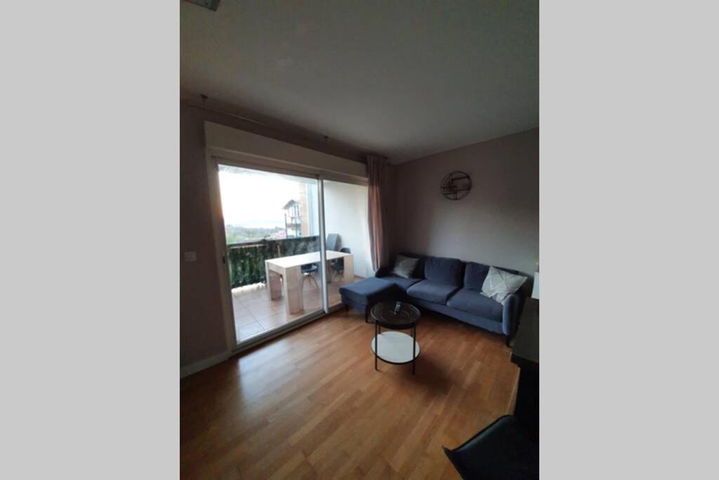 Hendaye: Joli T3, Piscine Et Parking Avec Vue Sur L'Ocean Apartment Exterior photo