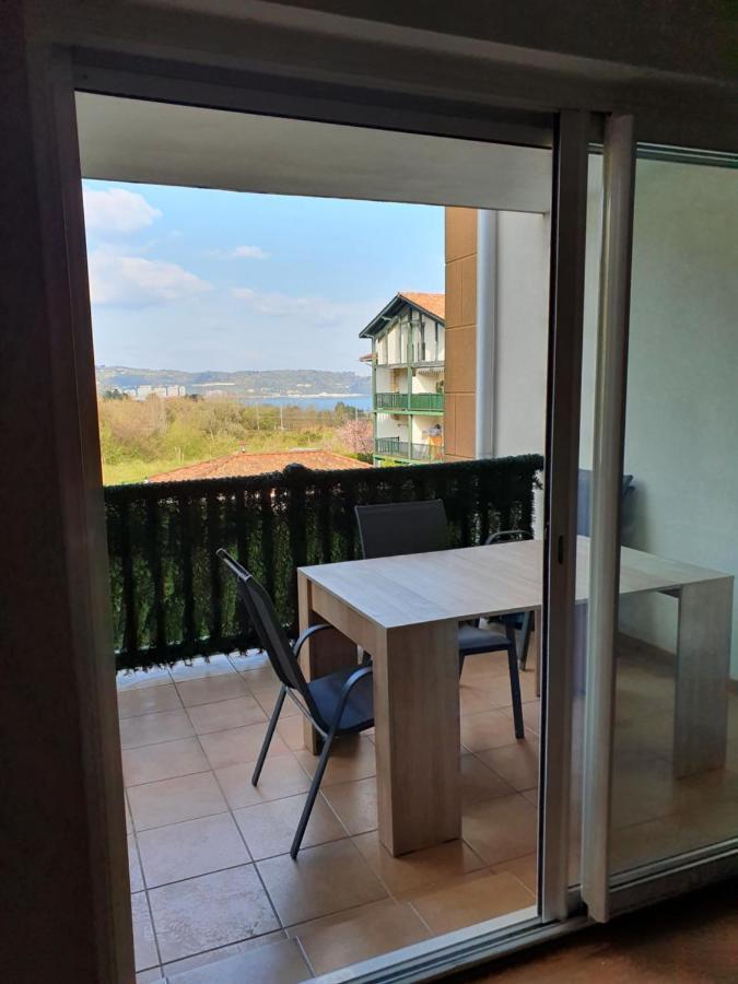 Hendaye: Joli T3, Piscine Et Parking Avec Vue Sur L'Ocean Apartment Exterior photo